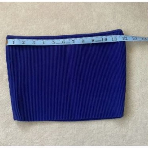 Babaton Cobalt Sculpt Knit Tube Top - Picture 5 of 9